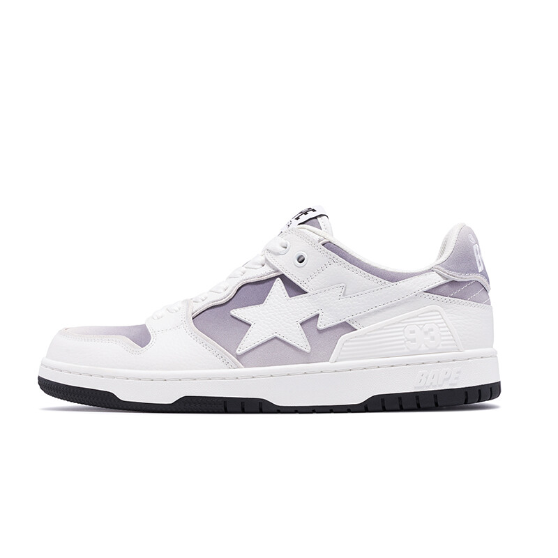

Кроссовки A BATHING APE SK8 STA Leather Sneakers, бежевый