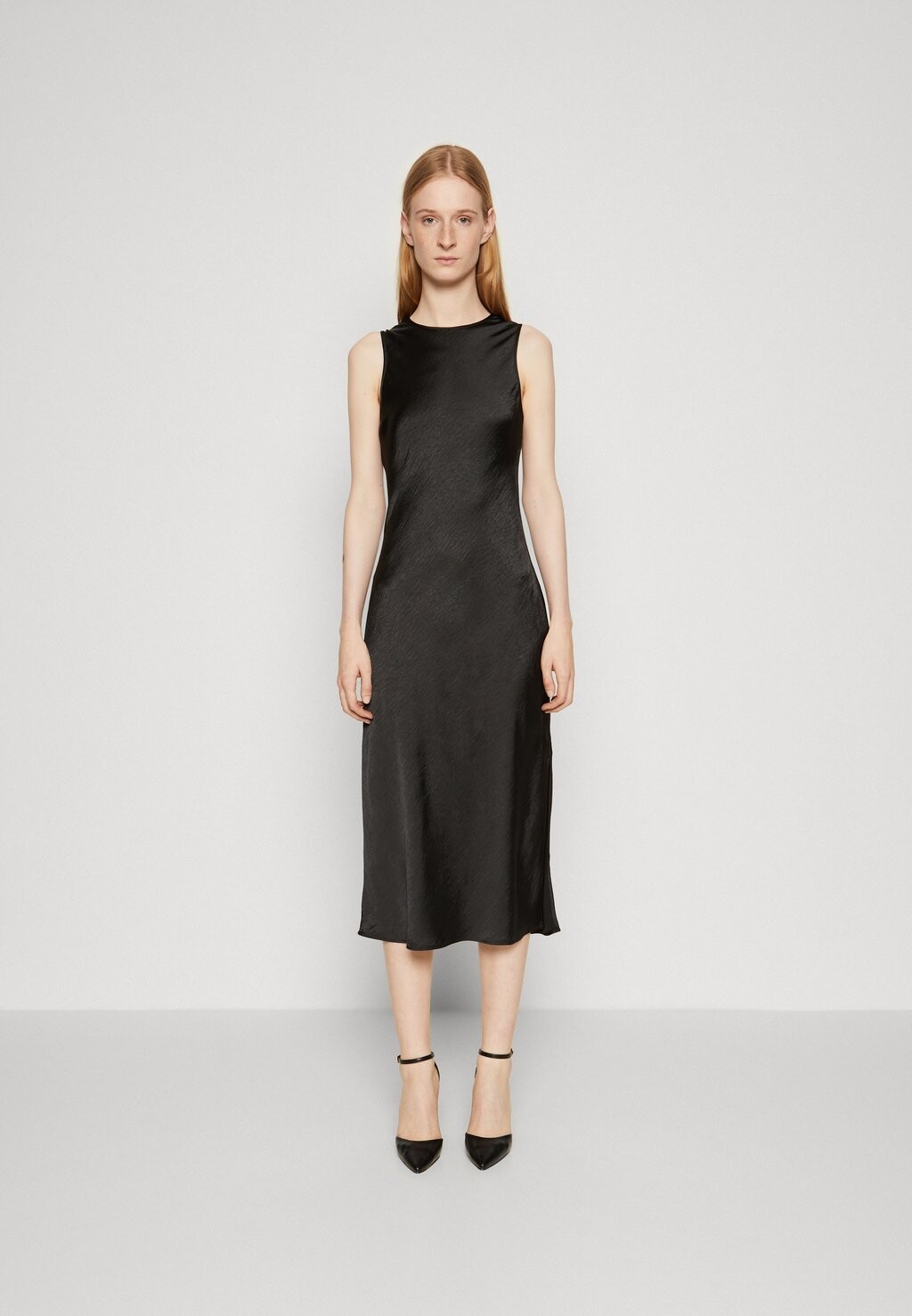 

Коктейльное/праздничное платье HIGH NECK MIDI Gap, цвет black