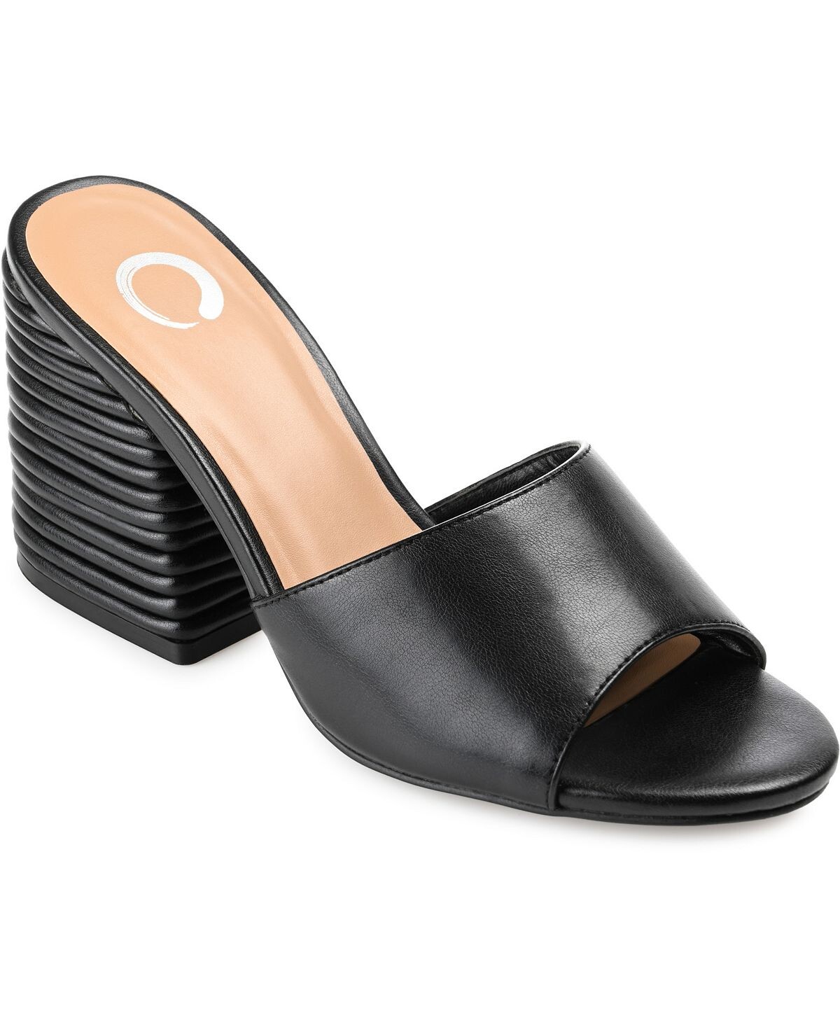 

Женские сандалии без шнуровки Leslee Journee Collection, черный
