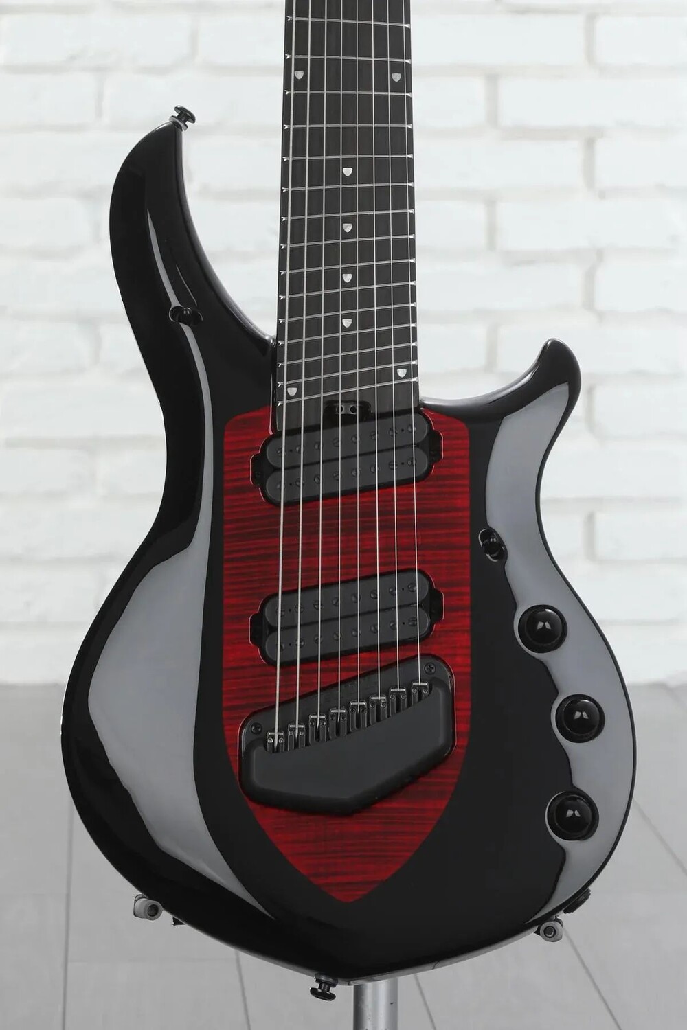 

Ernie Ball Music Man John Petrucci Majesty 8-струнная электрогитара - сангвиново-красный
