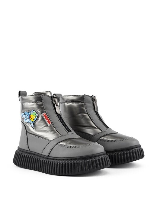 

Серые ботинки для мальчика Urban Bear Boots HRBFTW690 Haribo, серый