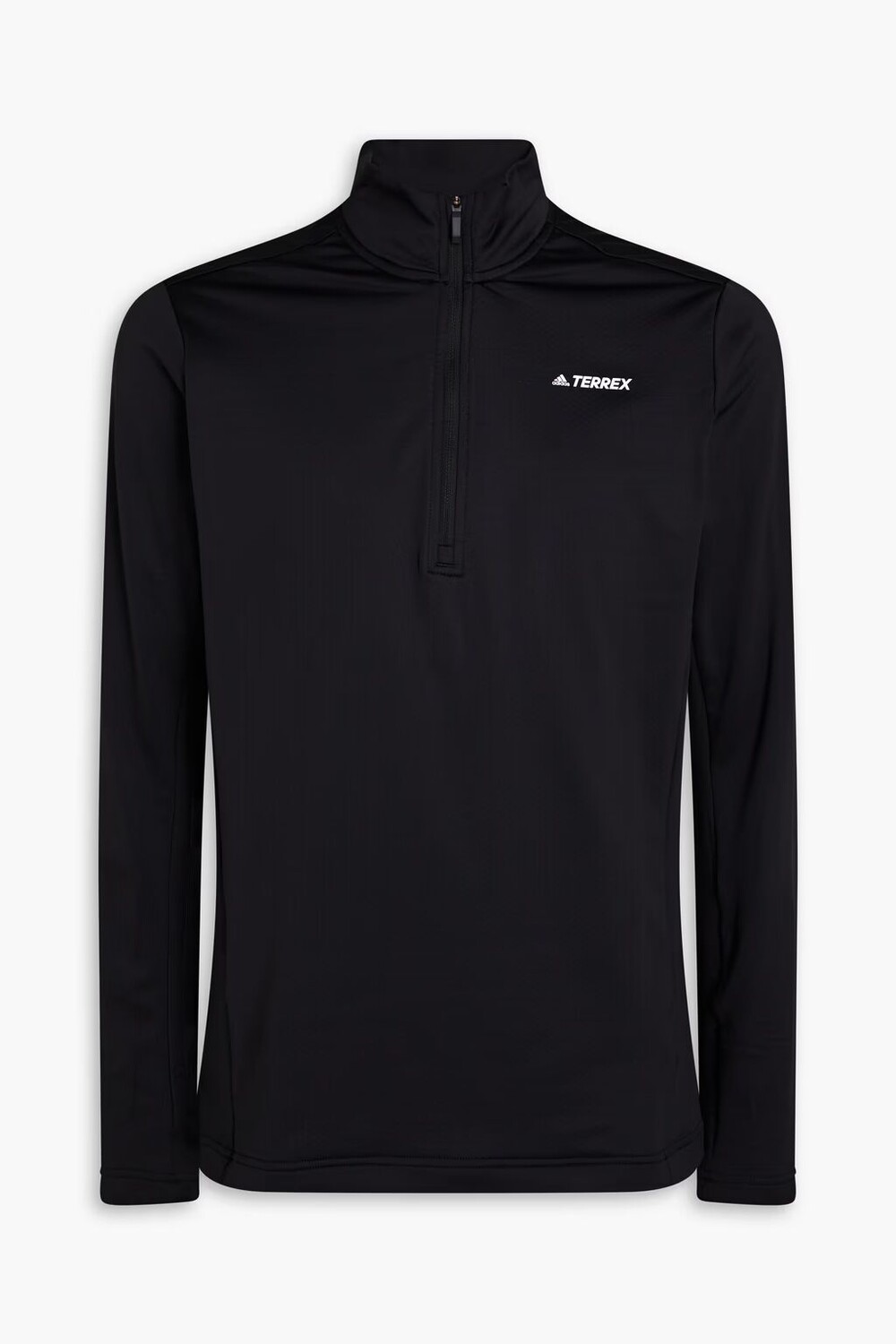 

Куртка Terrex из технического джерси с полумолнией Adidas, черный