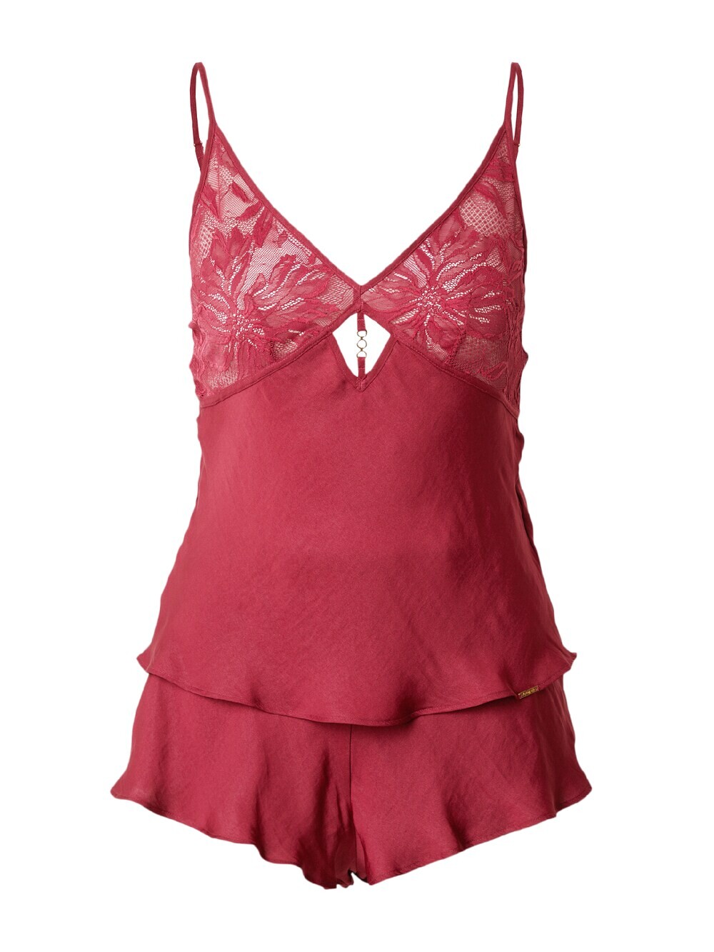 

Короткий пижамный комплект Marks & Spencer Lex, темно-красный