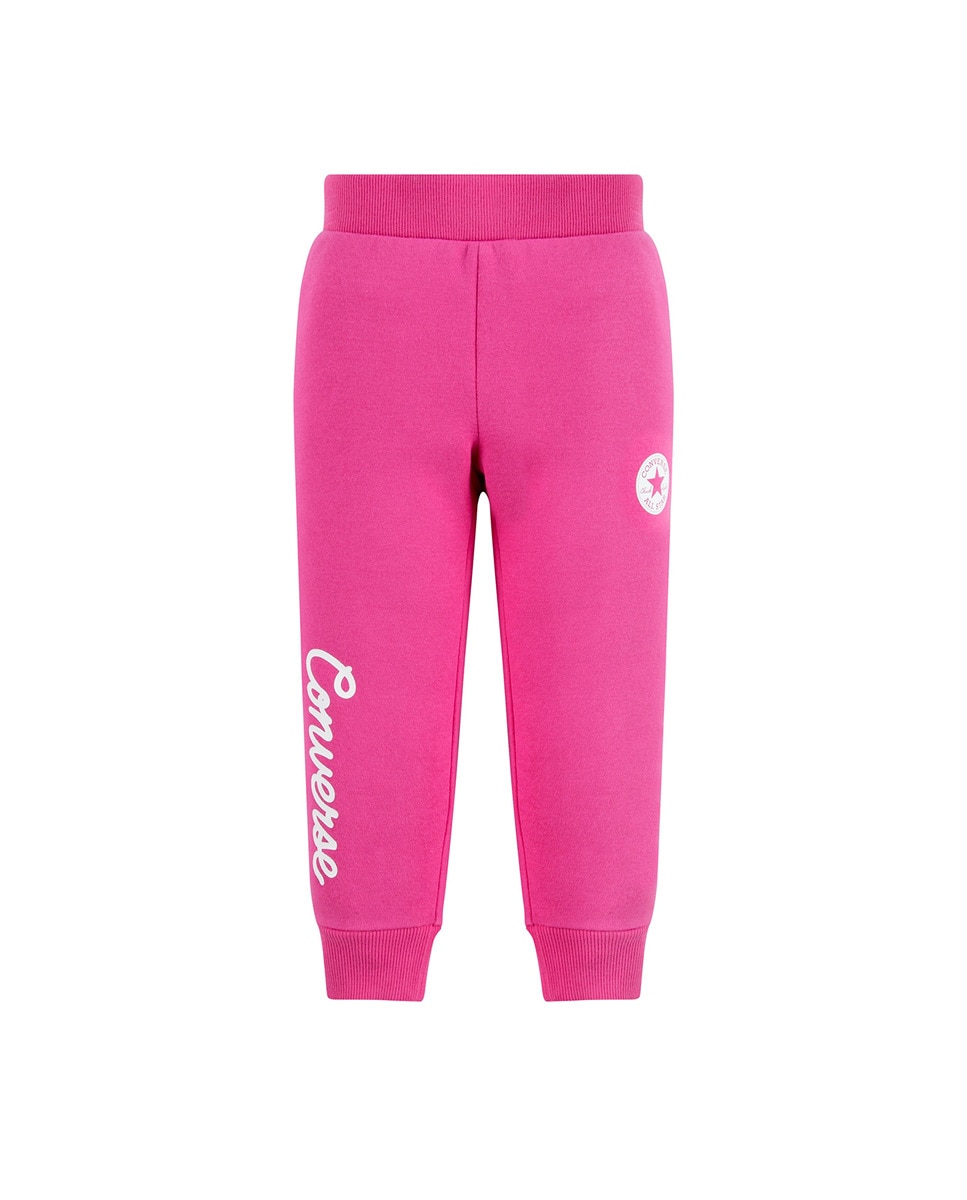 Розовые штаны для девочки Converse, розовый