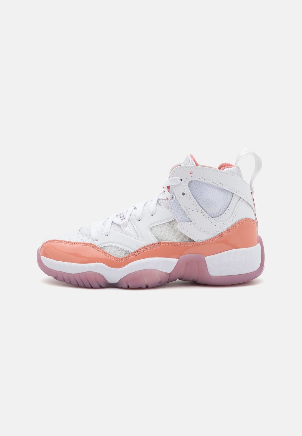 

Высокие кроссовки Jumpman Two Trey Jordan, цвет red stardust/sky mauve/white