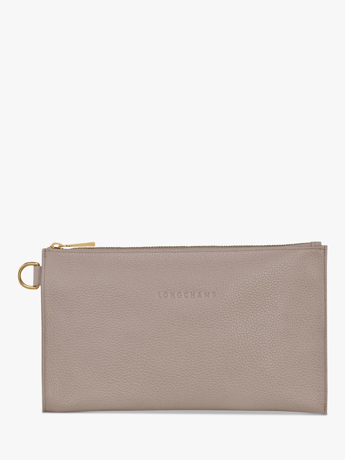 

Кожаная сумка-клатч Longchamp Le Foulonné, горлица