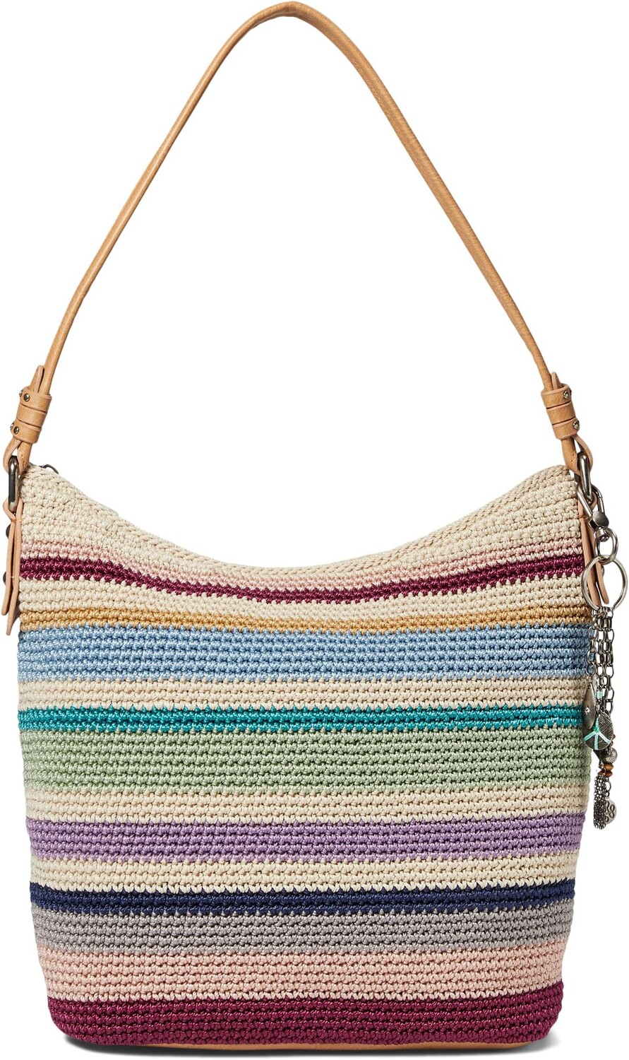 

Сумка Sequoia Crochet Hobo The Sak, цвет Mendocino Stripe