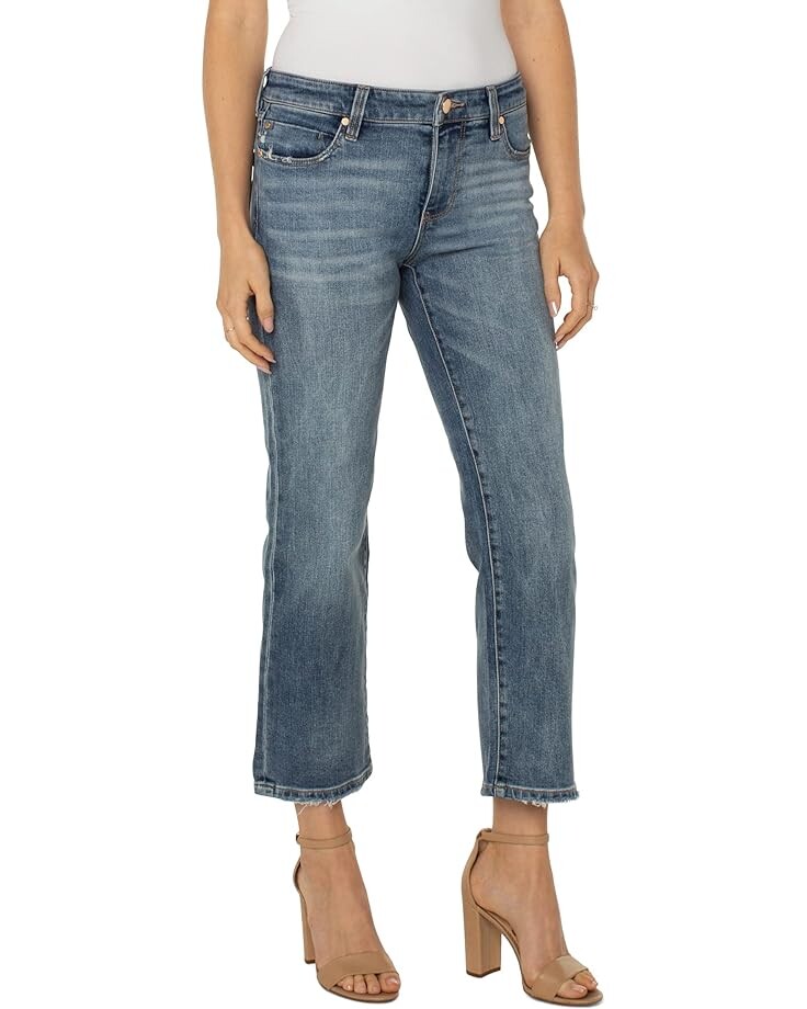 

Джинсы Liverpool Los Angeles Kennedy Crop Straight in La Brea, цвет La Brea