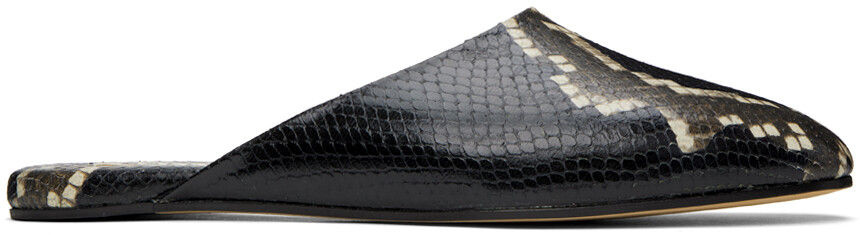 

Черные тапочки Bally Glebb