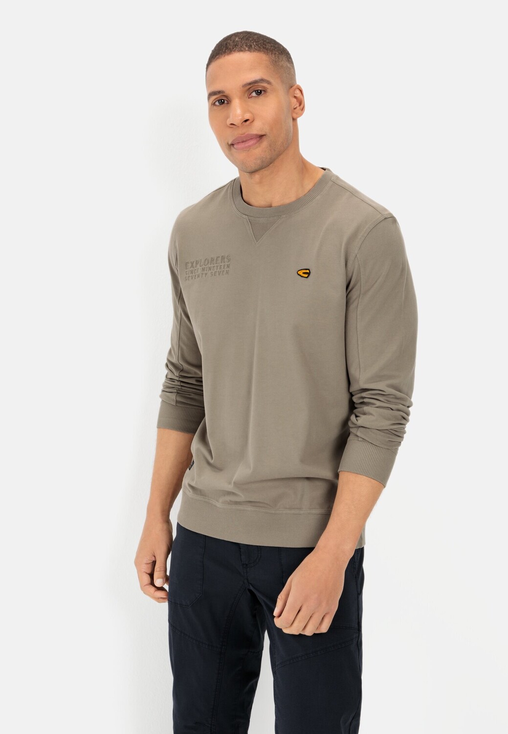 

Толстовка Camel Active aus zertifiziertem Organic Cotton, хаки