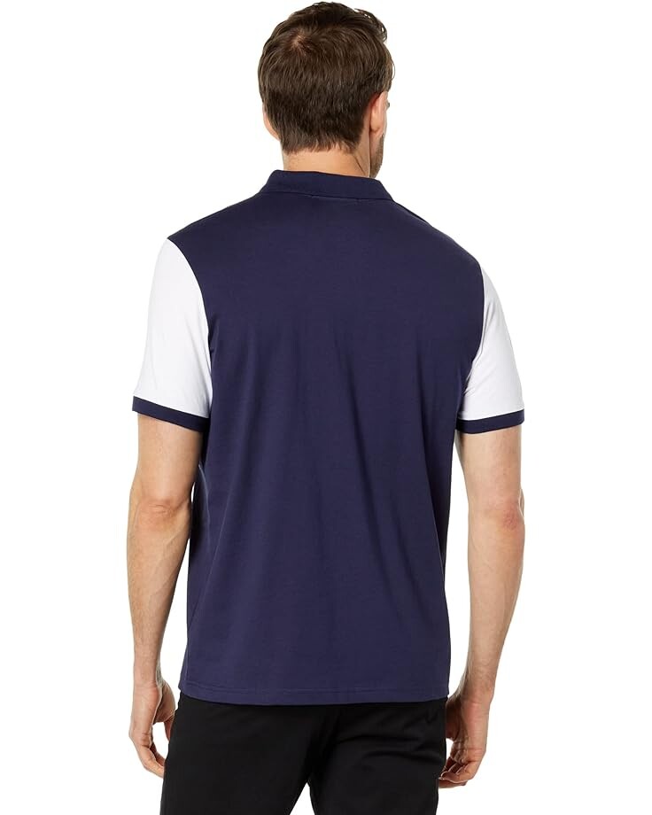 

Рубашка U.S. POLO ASSN. Jersey Three-Color Color-Block Knit Shirt, белый
