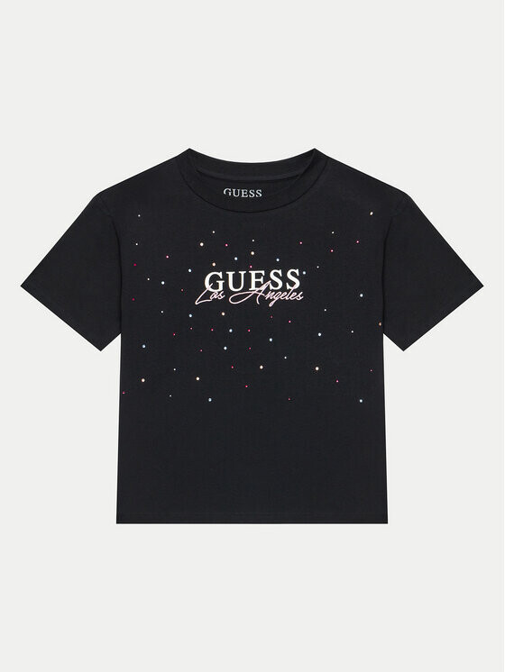 

Футболка свободного кроя Guess, черный