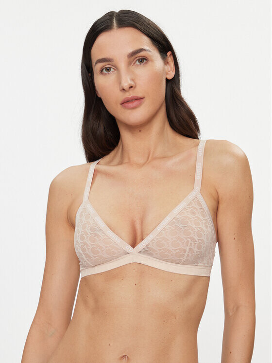 

Бюстгальтер без косточек Guess, бежевый