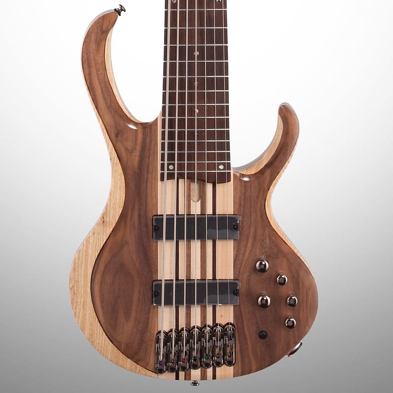 цена Басс гитара Ibanez BTB747 Bass Workshop Electric Bass, 7-String - Natural Low Gloss
