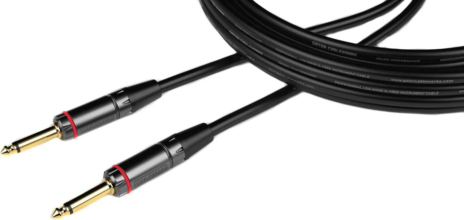 

Новый инструментальный кабель серии Gator Cableworks Headliner — 3 фута