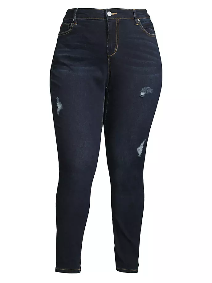 

Джинсы скинни Camryn с высокой посадкой Slink Jeans, Plus Size, цвет camryn