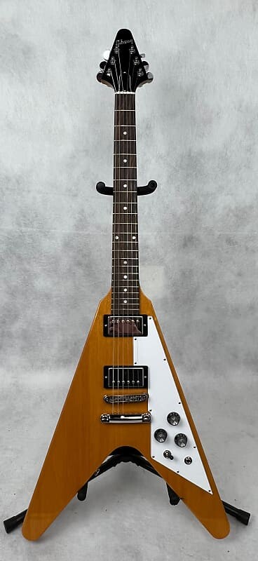 

Электрогитара Gibson Flying V 2023 - Antique Natural
