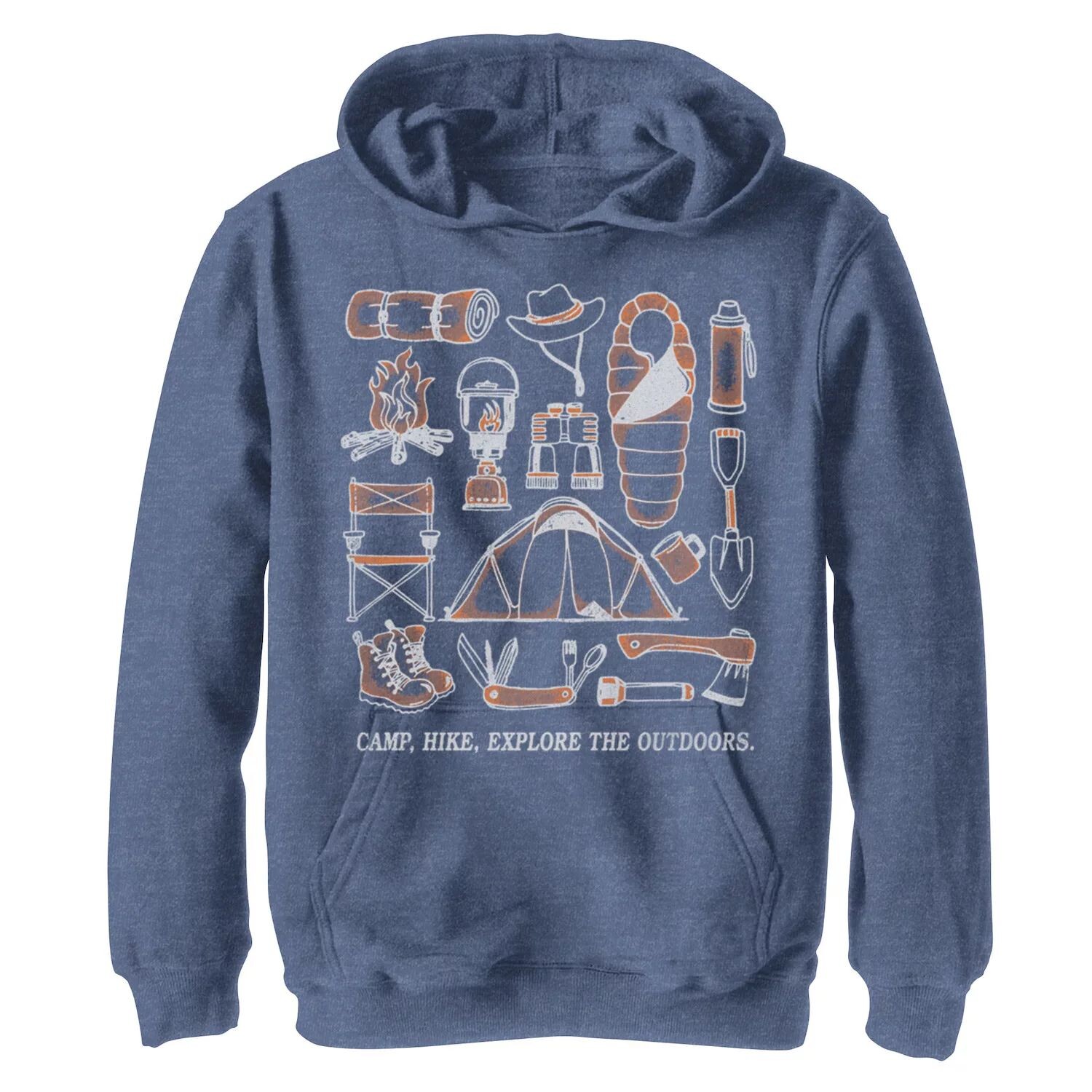 

Толстовка с рисунком Fifth Sun Camping Gear для мальчиков 8–20 лет Fifth Sun