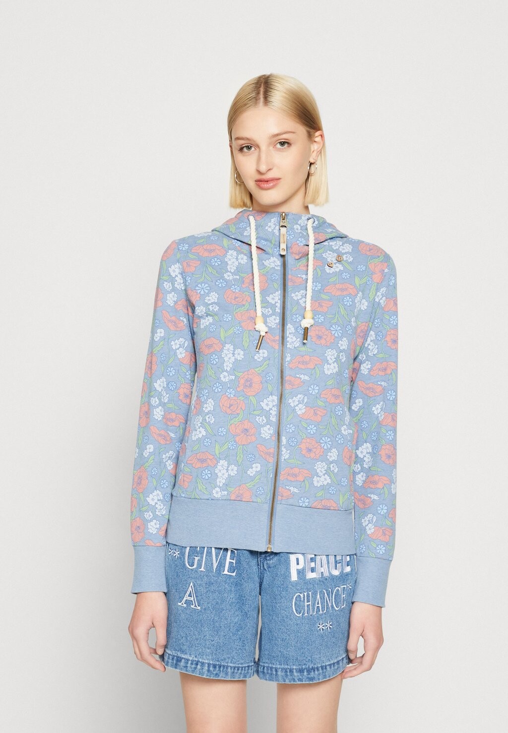 

Толстовка на молнии Ragwear, синий