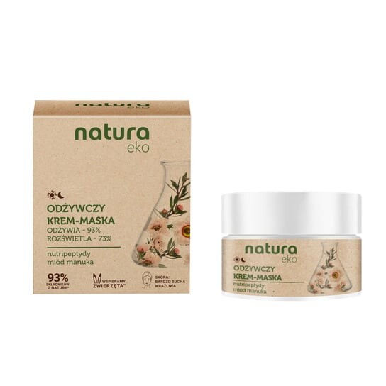 

Питательная крем-маска для лица, 50 мл Natura Eco