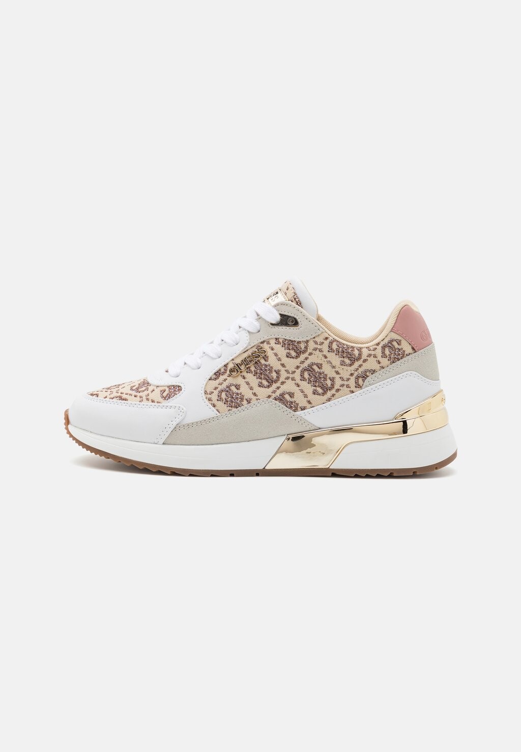 

Низкие кроссовки Moxea Guess, цвет white/brown