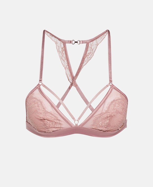 

Мягкий бюстгальтер Hunkemöller, античный розовый