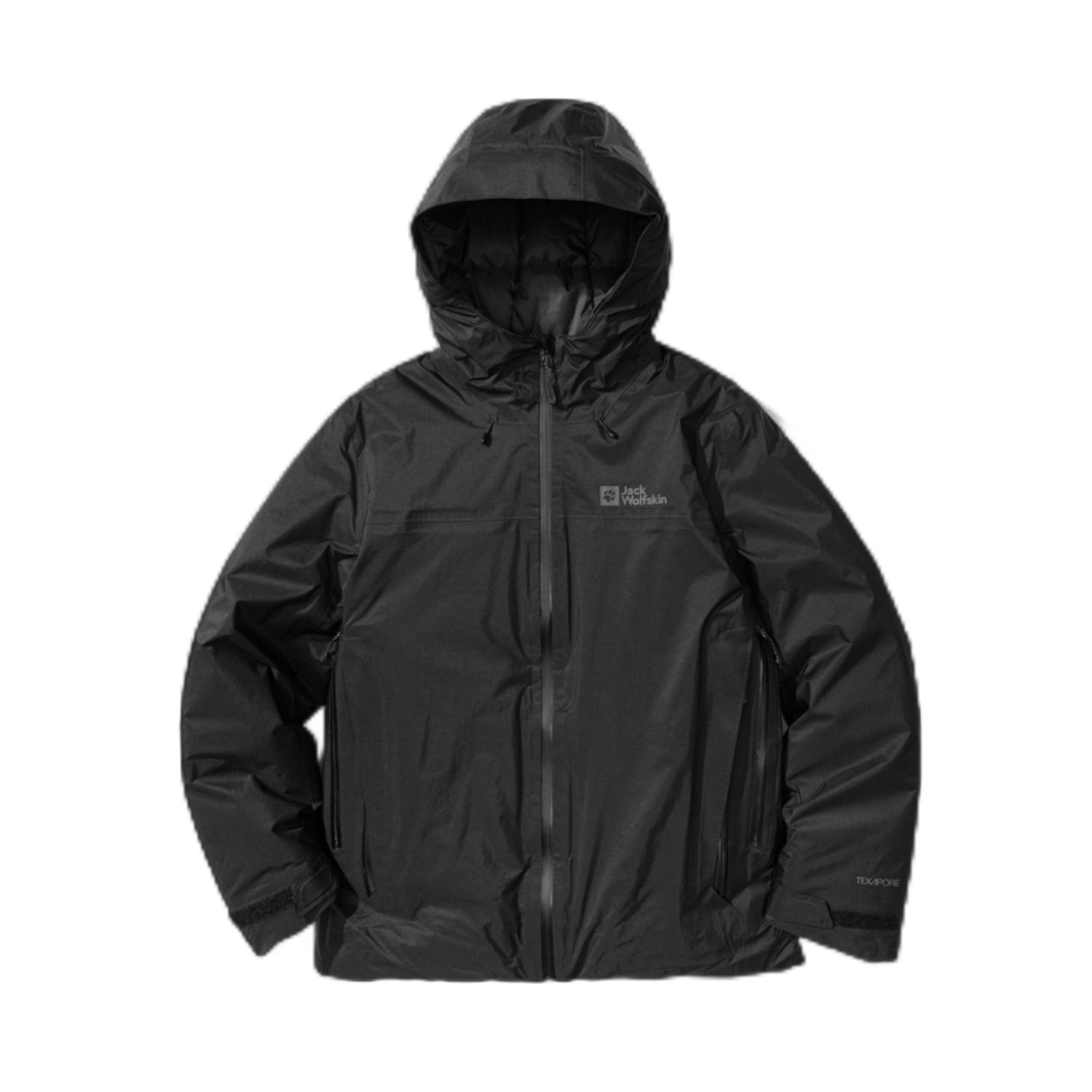 

Пуховик мужской Jack Wolfskin, цвет Black 6000