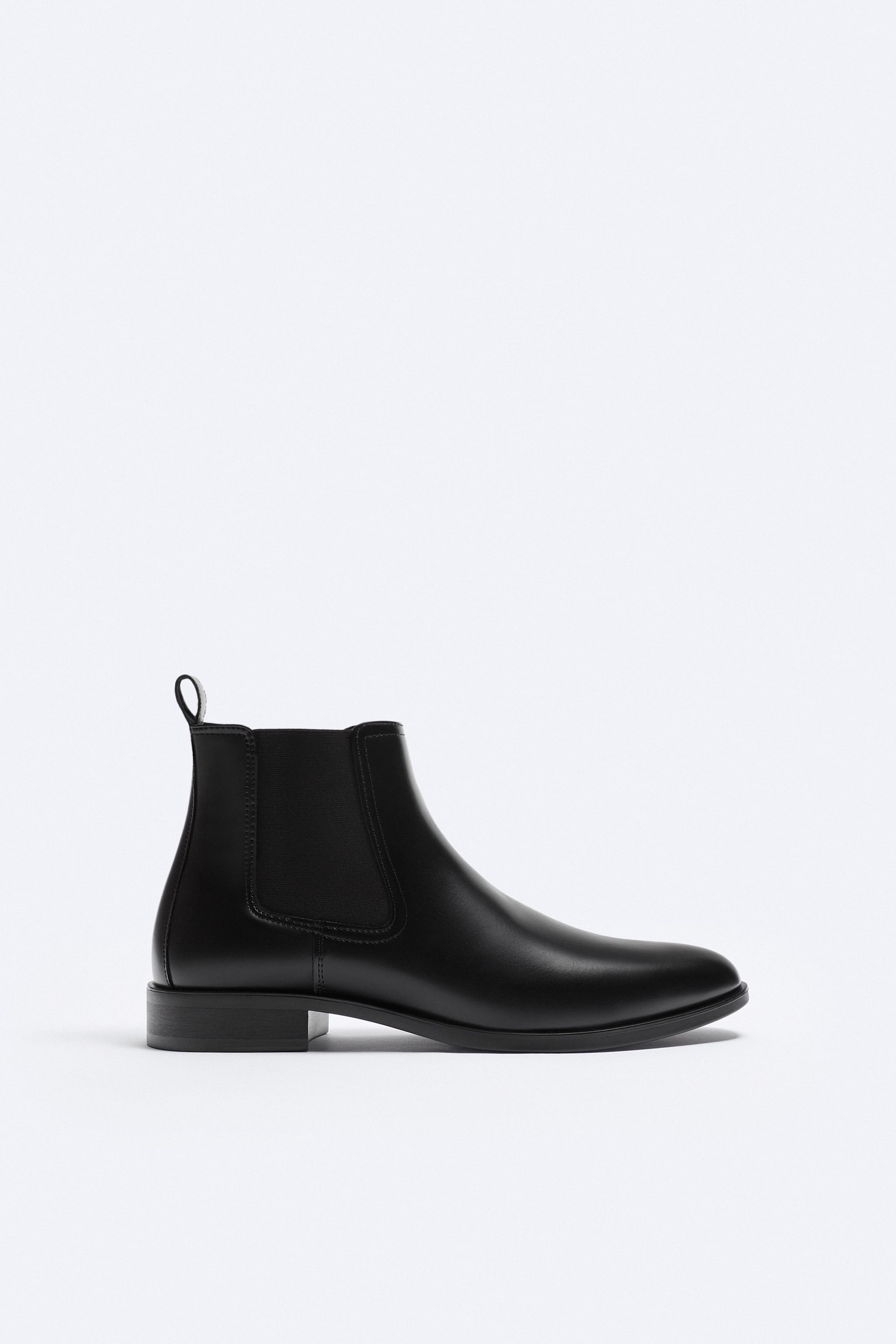 Ботинки челси Zara, черный ботинки челси zara detail черный