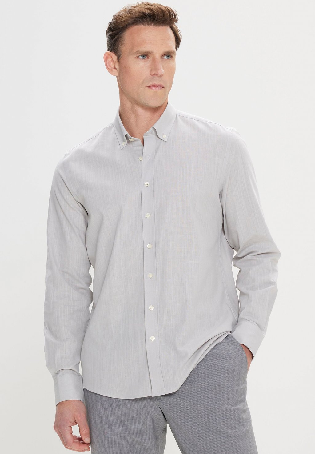 Рубашка AC&CO / ALTINYILDIZ CLASSICS, цвет Slim Fit Shirt брюки slim fit ac