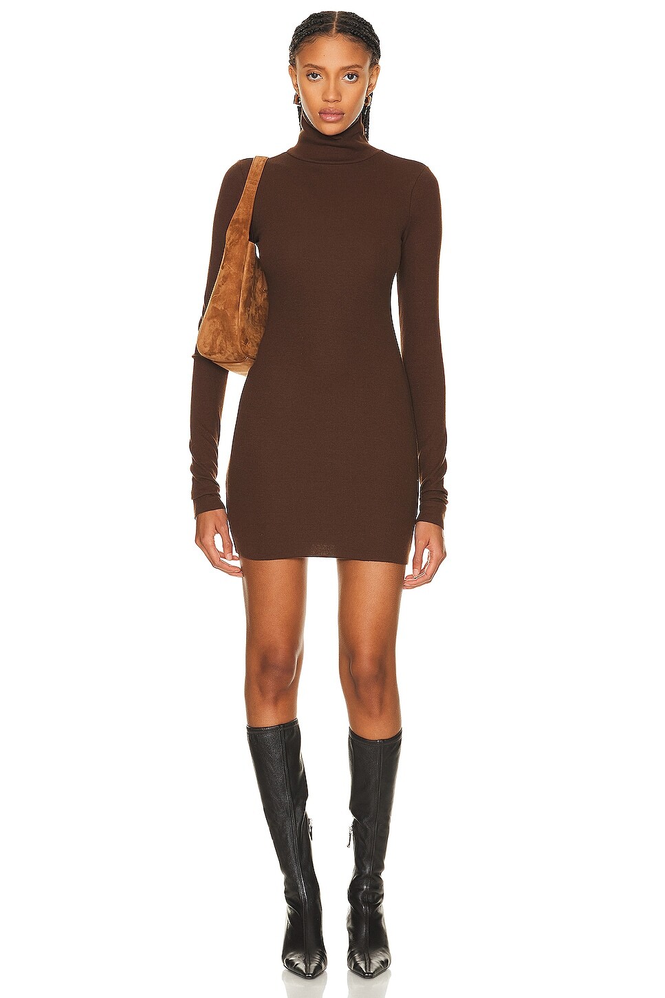 

Платье Eterne Long Sleeve Turtleneck, цвет Chocolate