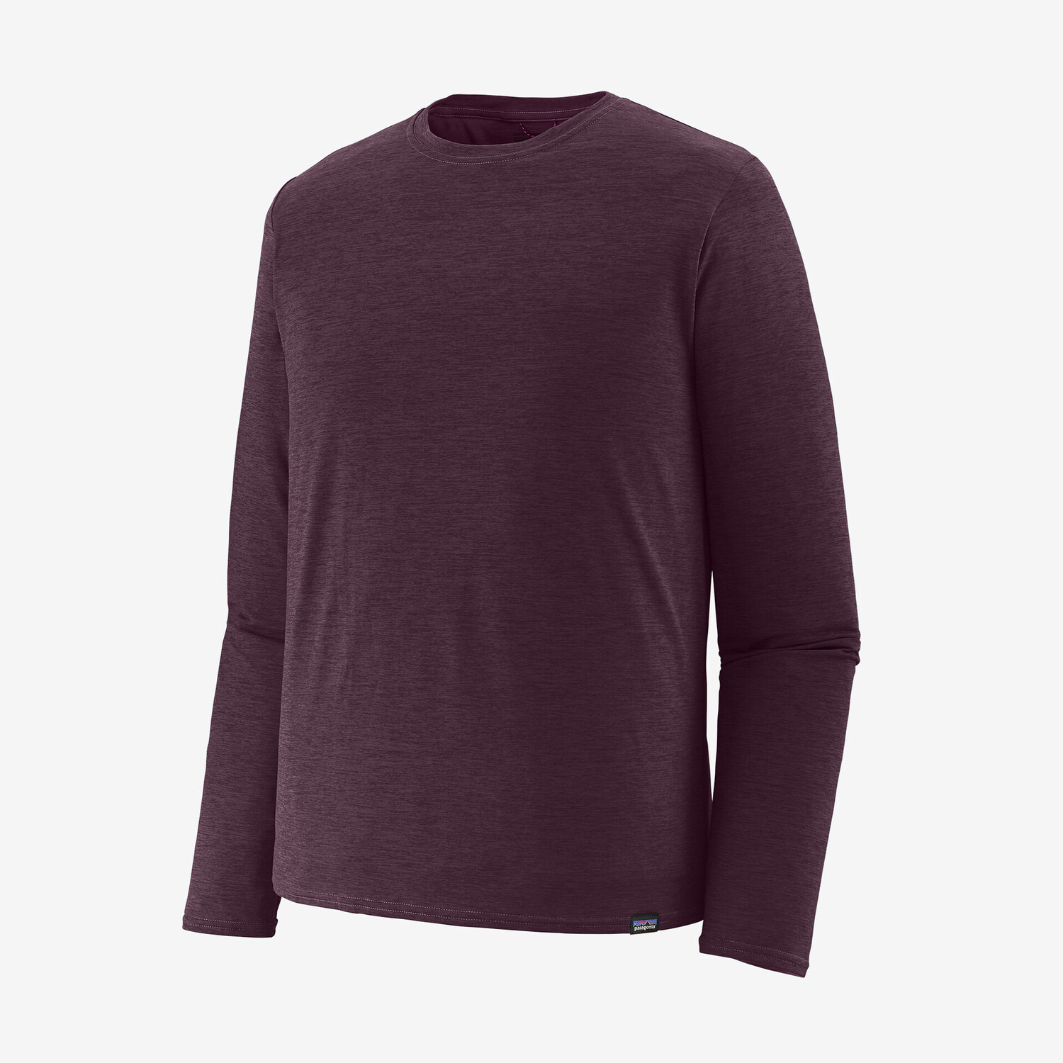 

Мужская классная повседневная рубашка Capilene с длинными рукавами Patagonia, цвет Night Plum - Obsidian Plum X-Dye
