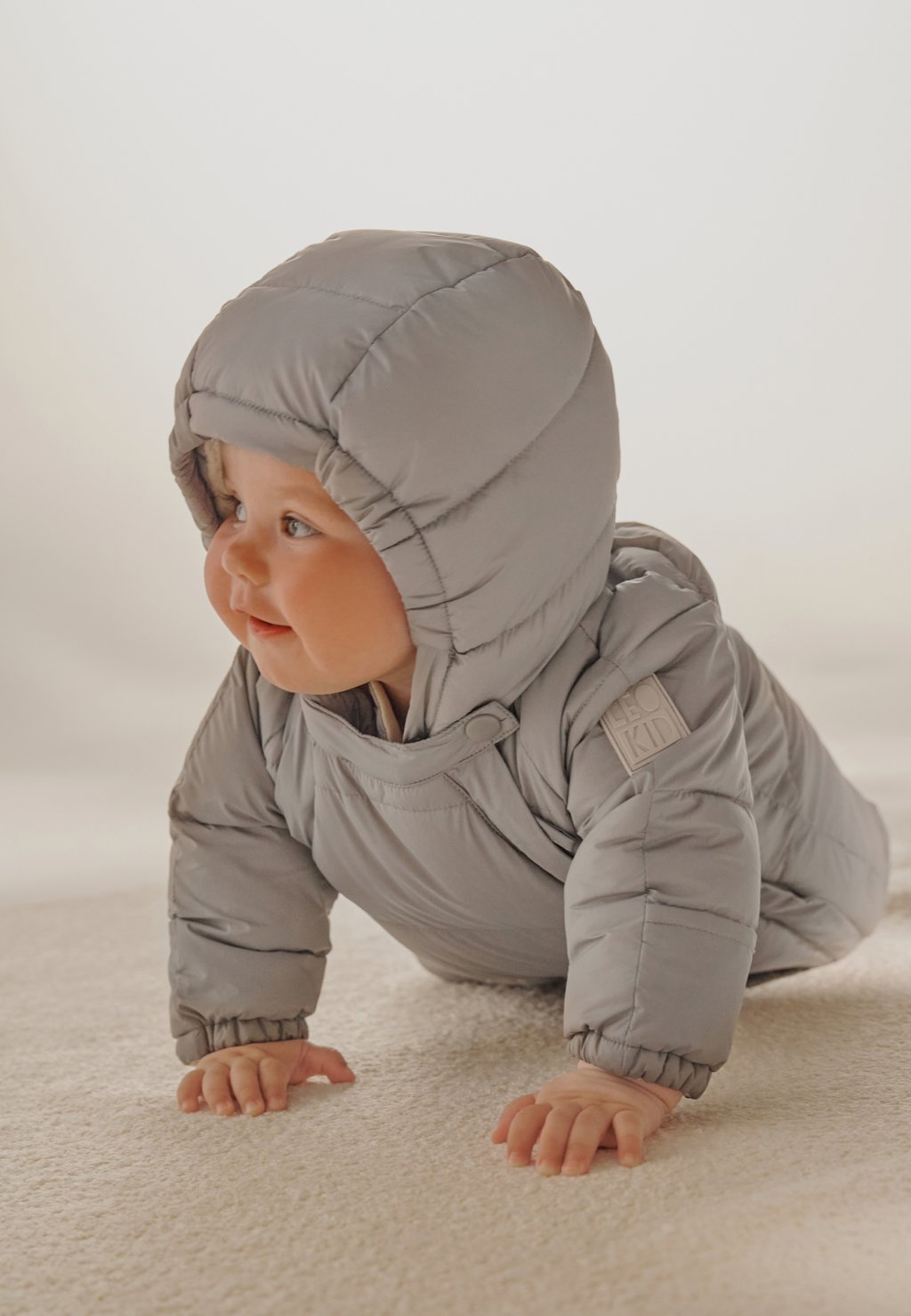 зимний комбинезон snowsuits hero leokid цвет steffan Зимний комбинезон OVERALL EDDY Leokid, цвет gray