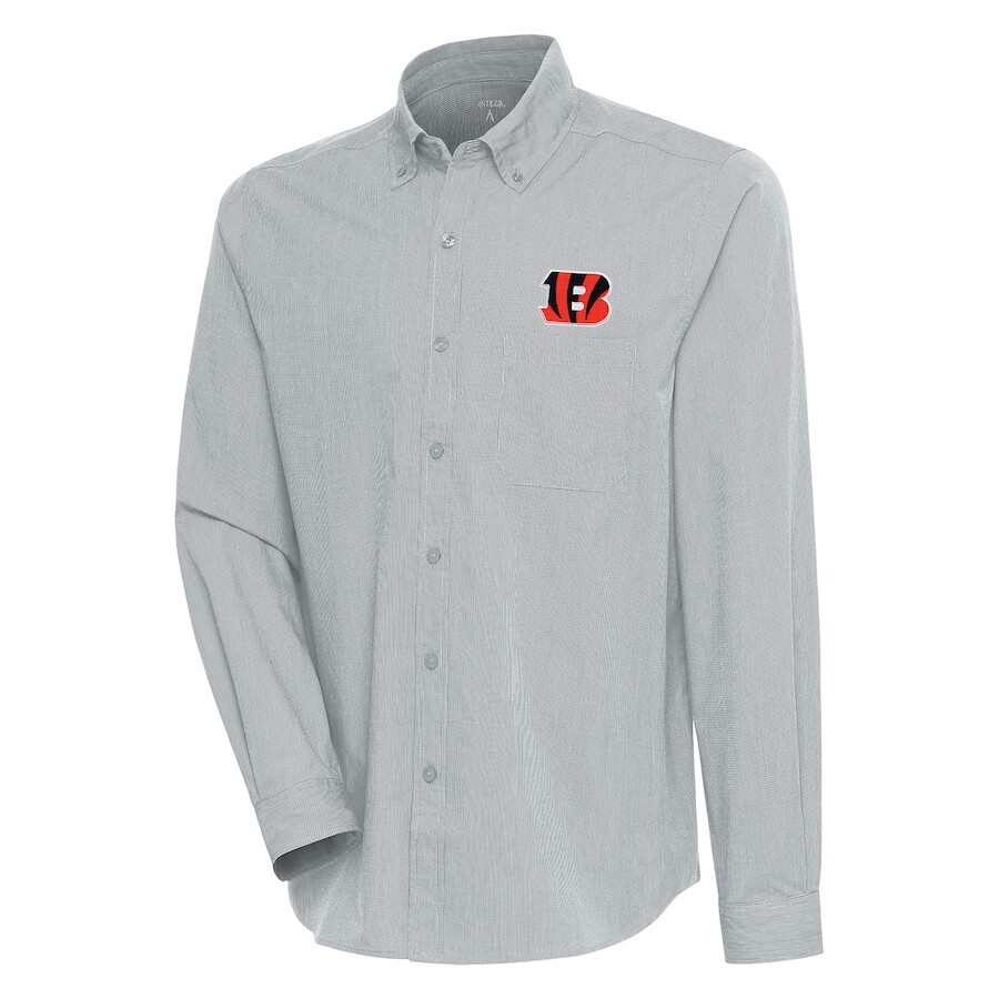 

Рубашка Antigua Cincinnati Bengals, серый