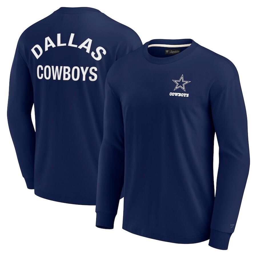 

Футболка с длинным рукавом Fanatics Signature Dallas Cowboys, нави