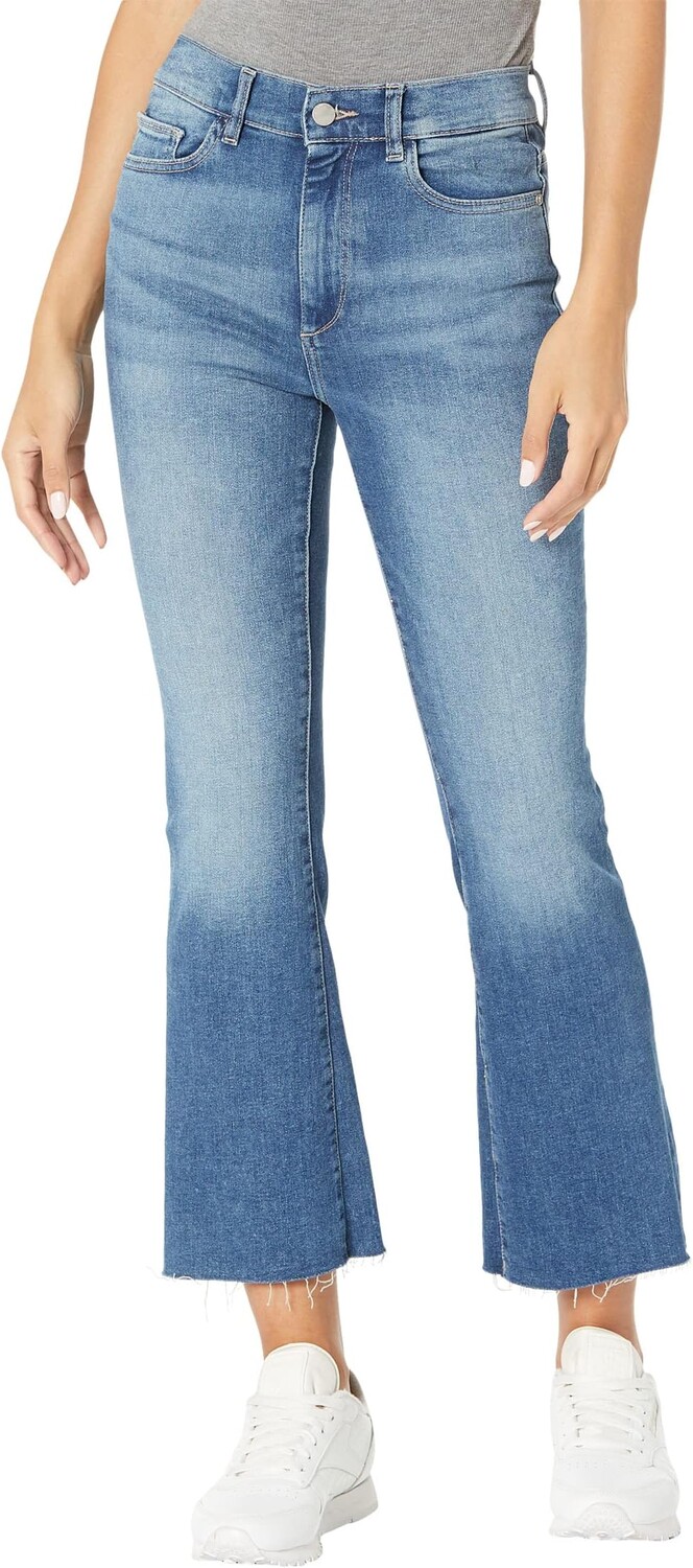 

Джинсы Bridget Boot High-Rise Instasculpt Crop in Mid Raw DL1961, цвет Mid Raw