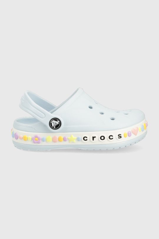 

Детские тапочки Crocs BAYABAND CHARM BAND CLOG, синий