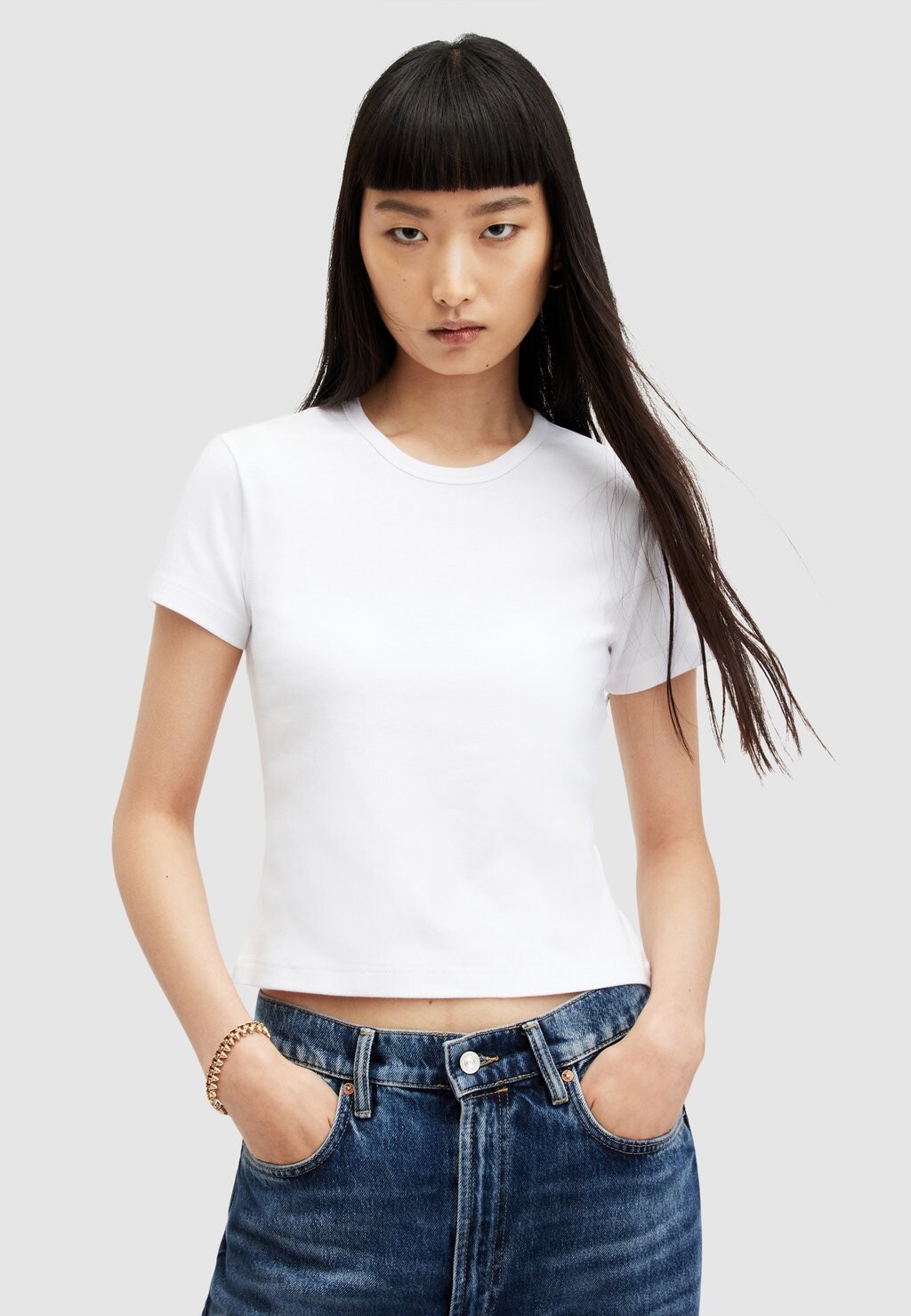 

Базовая футболка AllSaints, белый