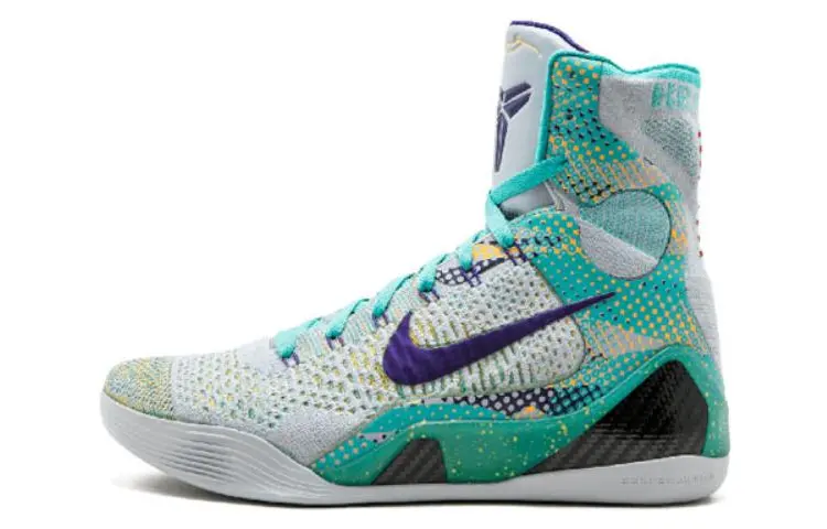 

Nike Kobe 9 Elite Hero Draft Day Expression Серый Зеленый