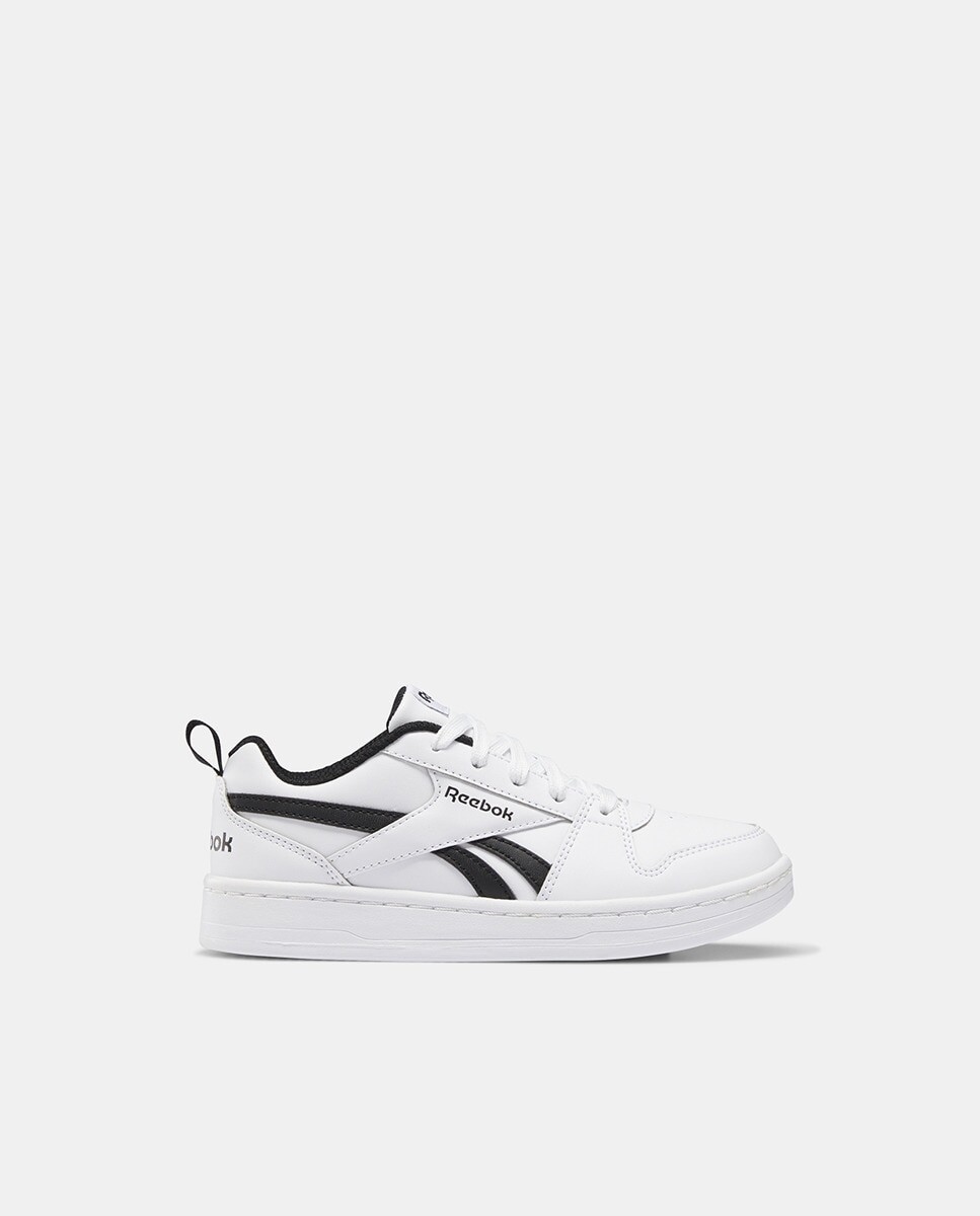 

Низкие белые детские кроссовки на шнуровке Reebok, белый