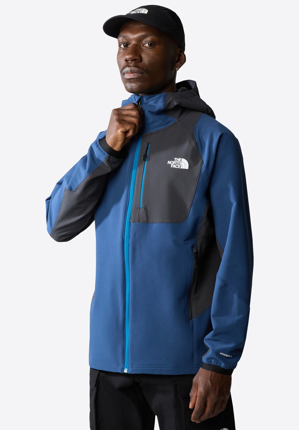 

Куртка Softshell The North Face, цвет shady blue asphalt grey