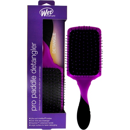 Распутывающее устройство Wet Brush Pro Paddle, фиолетовое, Wet Brush-Pro кисти flex dry paddle pro wet brush черный
