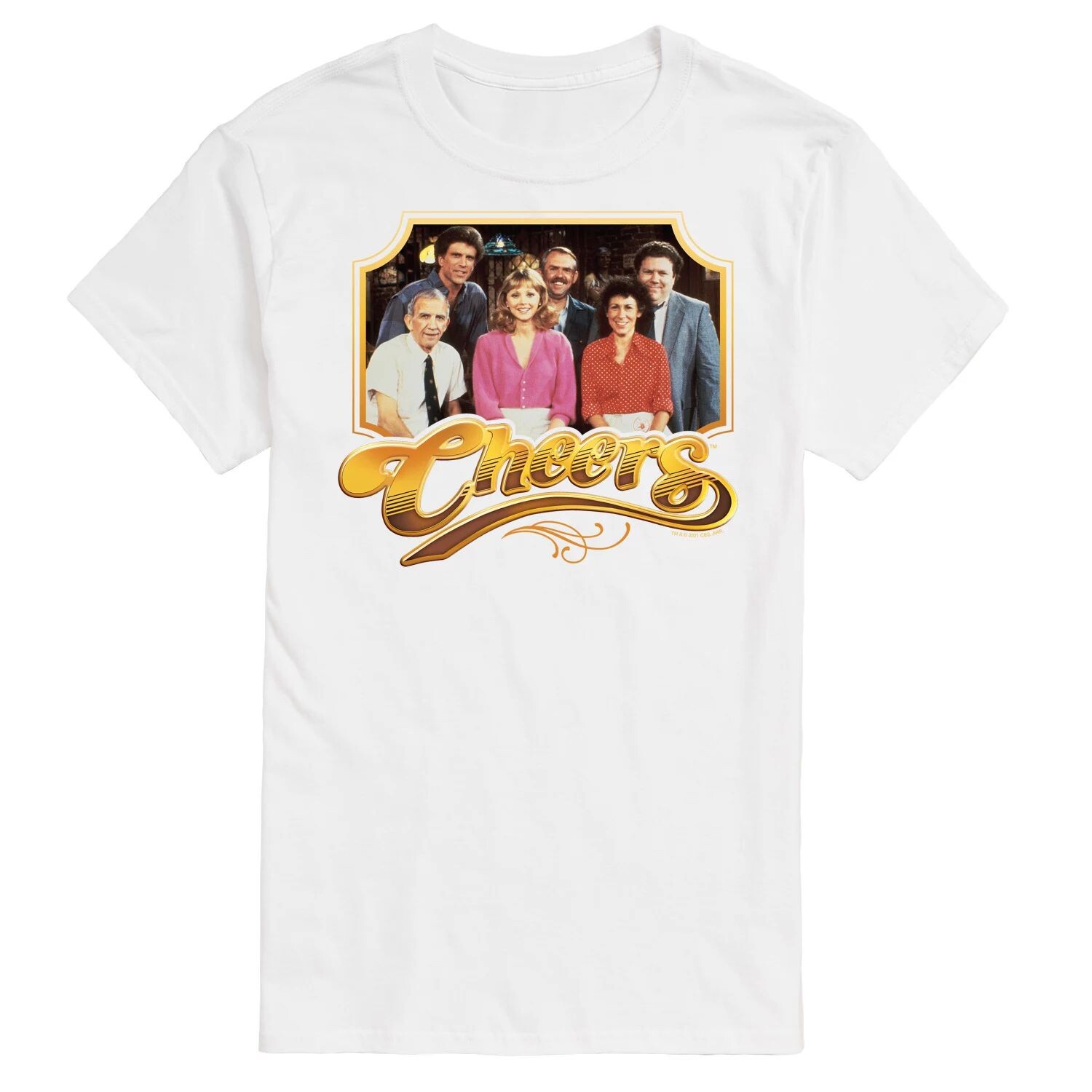 

Мужская литая футболка Cheers Licensed Character