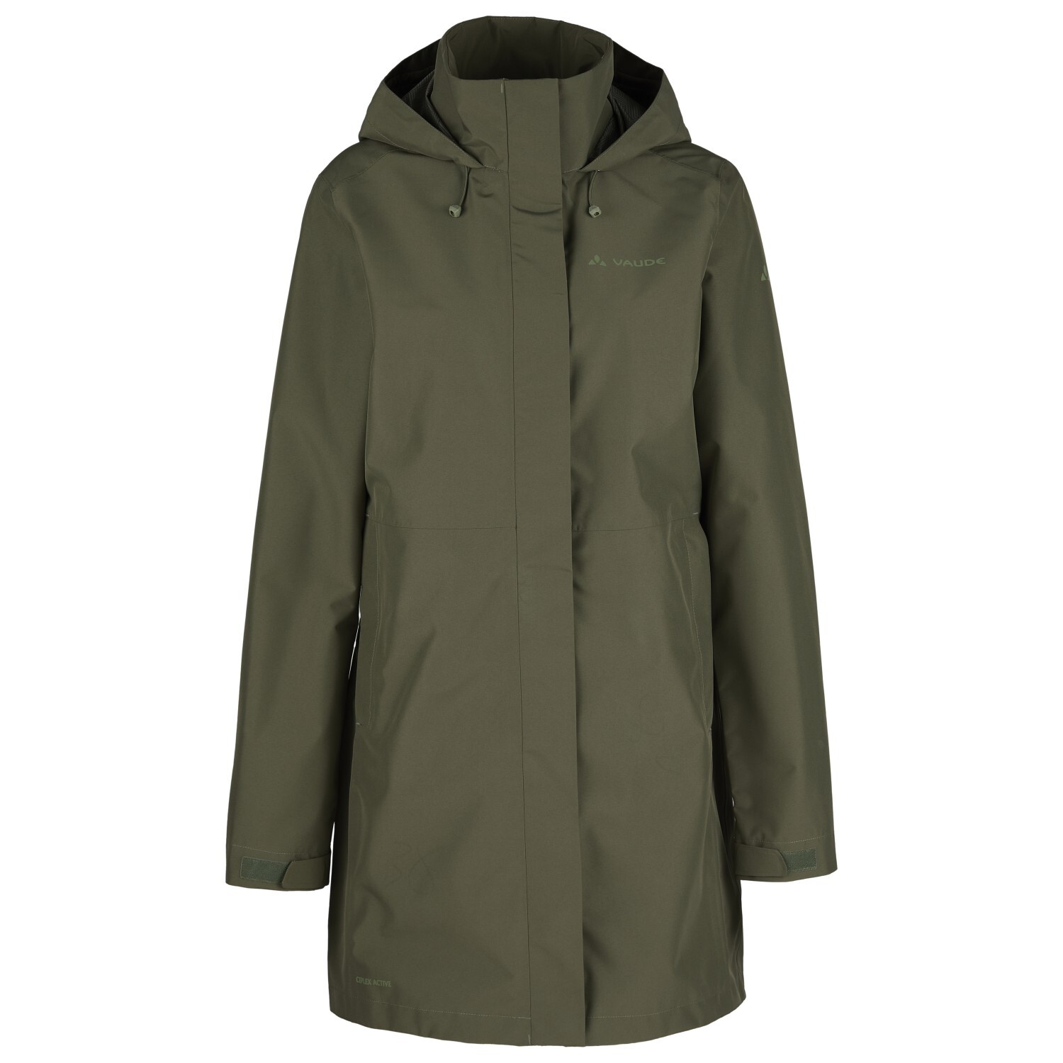 

Дождевик Vaude Women's Itri 2,5 Layer Coat, хаки