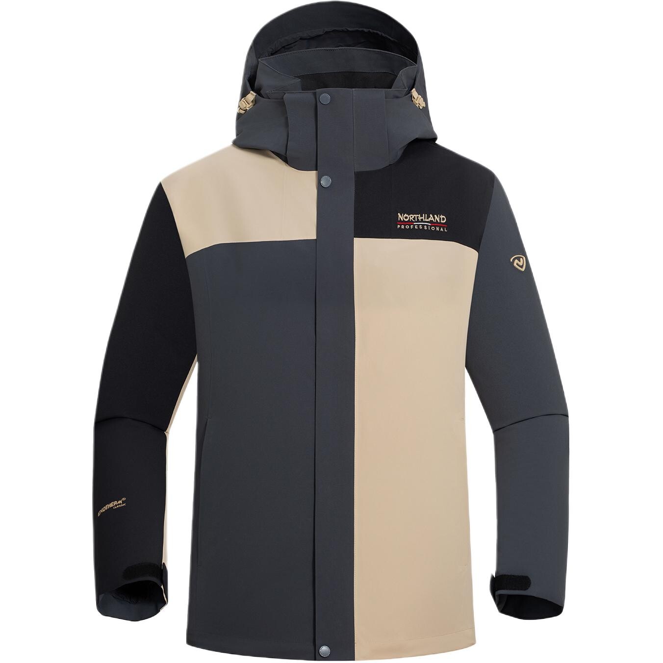 

Ветровка мужская Northland, цвет Black / Slate Gray / Cliff Khaki