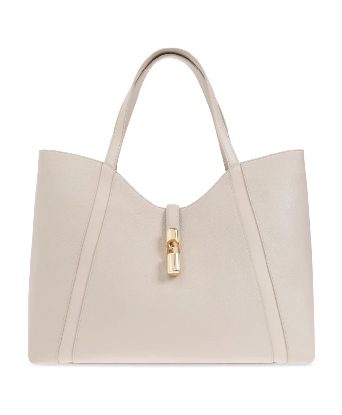 

Сумка Тоут Goccia xl Furla, бежевый
