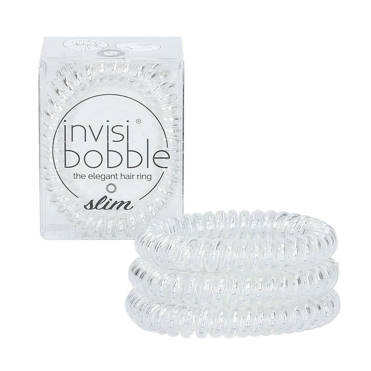 

INVISIBOBBLE, SLIM, Резинки для волос (Хром Sweet Chrome), 3 шт