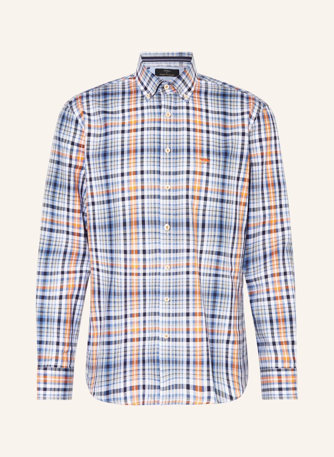 

Рубашка FYNCH-HATTON Regular Fit, синий