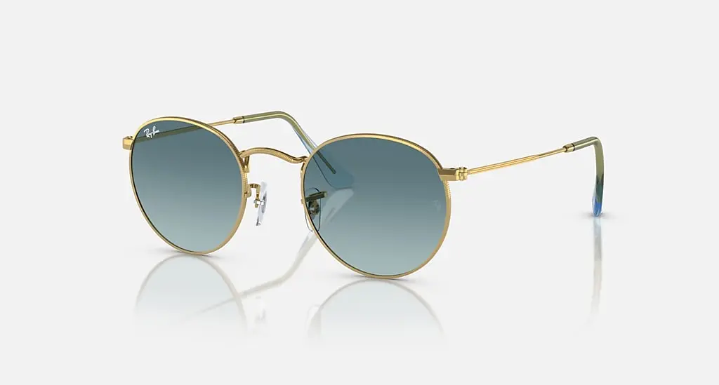 

Солнцезащитные очки Ray-Ban ROUND METAL, синий