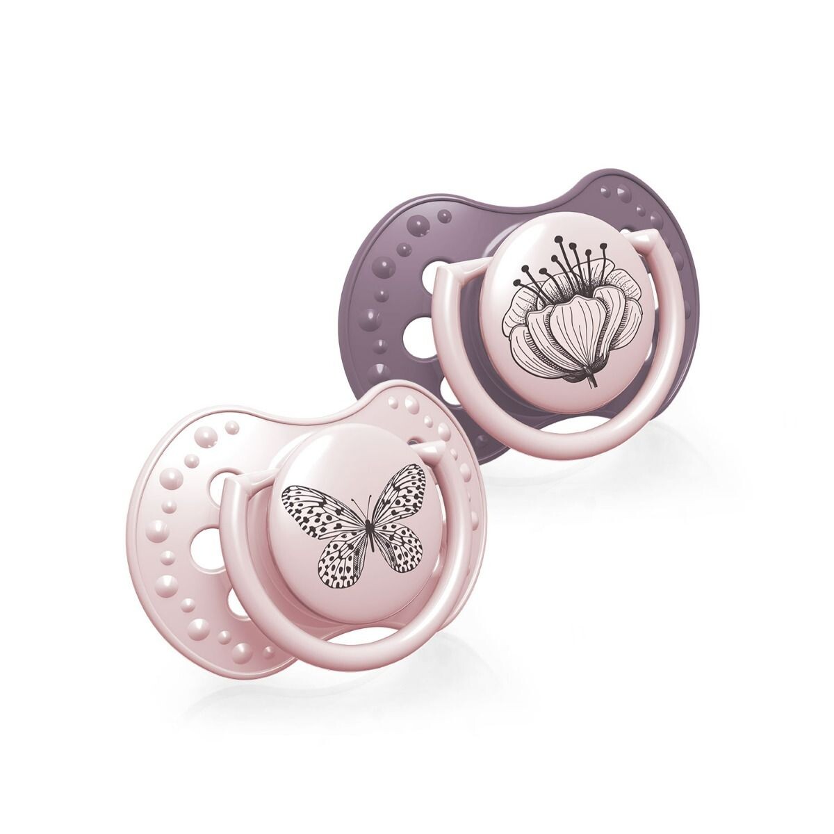 

Детская соска Lovi Botanic Girl 6-18m, 2 шт