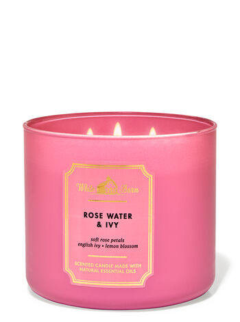 

Свеча с 3 фитилями Rose Water & Ivy, 14.5 oz / 411 g, Bath and Body Works